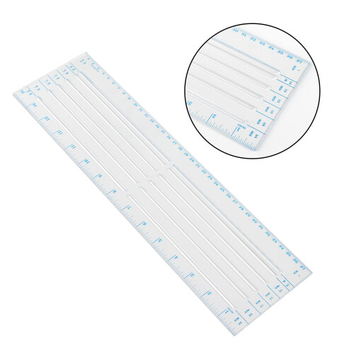 See-thru Dressmakers cusut rigla limpede de 15 inci 2