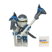 LEGO Ninjago Μυστικά του Απαγορευμένου Spinjitzu: Minifig Zane με Όπλα