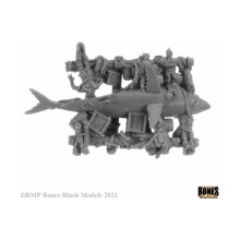 Raft of the Damned Miniature 25mm Heroic Scale Figur Bones Black Reaper Miniature