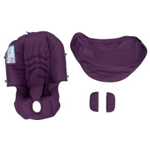 Veranderende Was Kit, Zonnescherm Cover, Geschikt voor Doona Autostoel Kinderwagens (Wijn Rood)