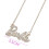 Barbie Colar com logotipo da Barbie Crystal Script (ouro) 4