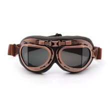 Kucehiup Vintage Aviator    culos de motocicletas (lentes de fuma   a de quadros de cobre)