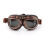 kucehiup Vintage Aviator Γυαλιά Μοτοσικλέτας (Χάλκινο πλαίσιο Σκοτεινοί φακοί) 1