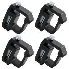 4PCS Mounting Clamps Ladder Rack Clamps Truck Cap Topper Shell Heavy Duty for 1500/2500