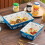 Wisenvoy bageform Keramisk lasagne pande gryderet 3-delt bageformss?t Bageforme Bages?t Bageforme s?t 4
