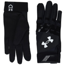 Under Armour Naisten Radar -softballhanskat (001), musta/musta/valkoinen, iso koko