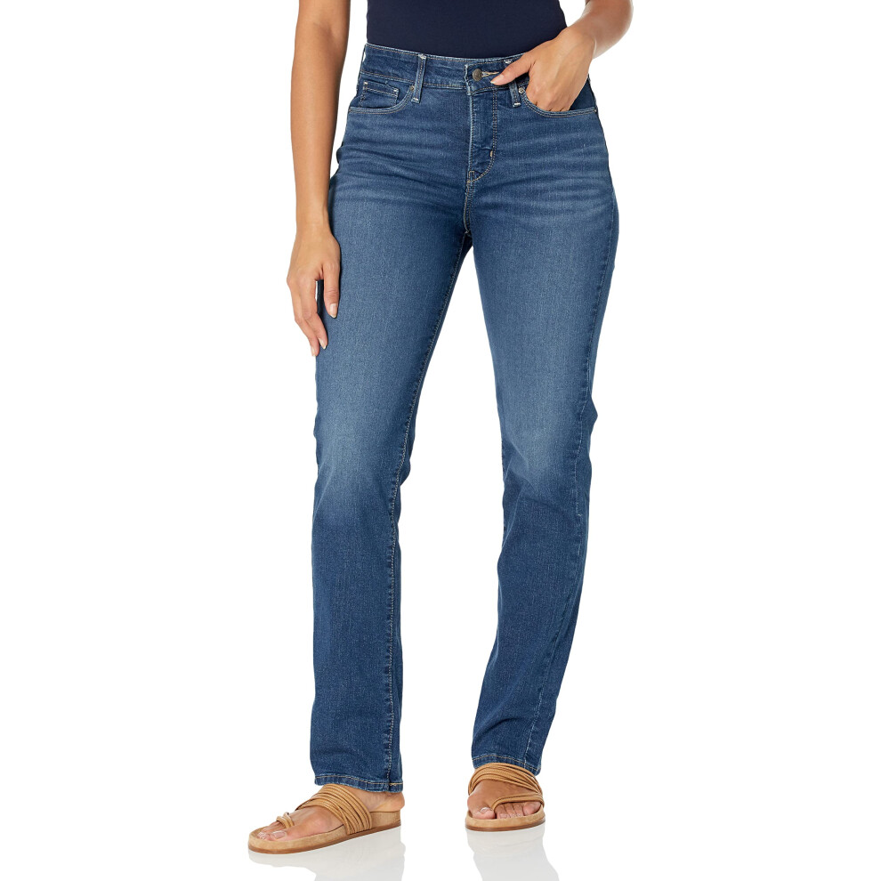 Signature by Levi Strauss & Co. Short en jean pour femme Curvy Totally Shaping Gold