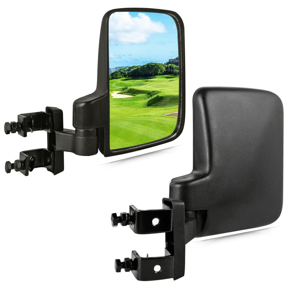 Unigt Golf Cart Side Mirrors Compatible With Club Car Ez-Go Yamaha And 713440558238