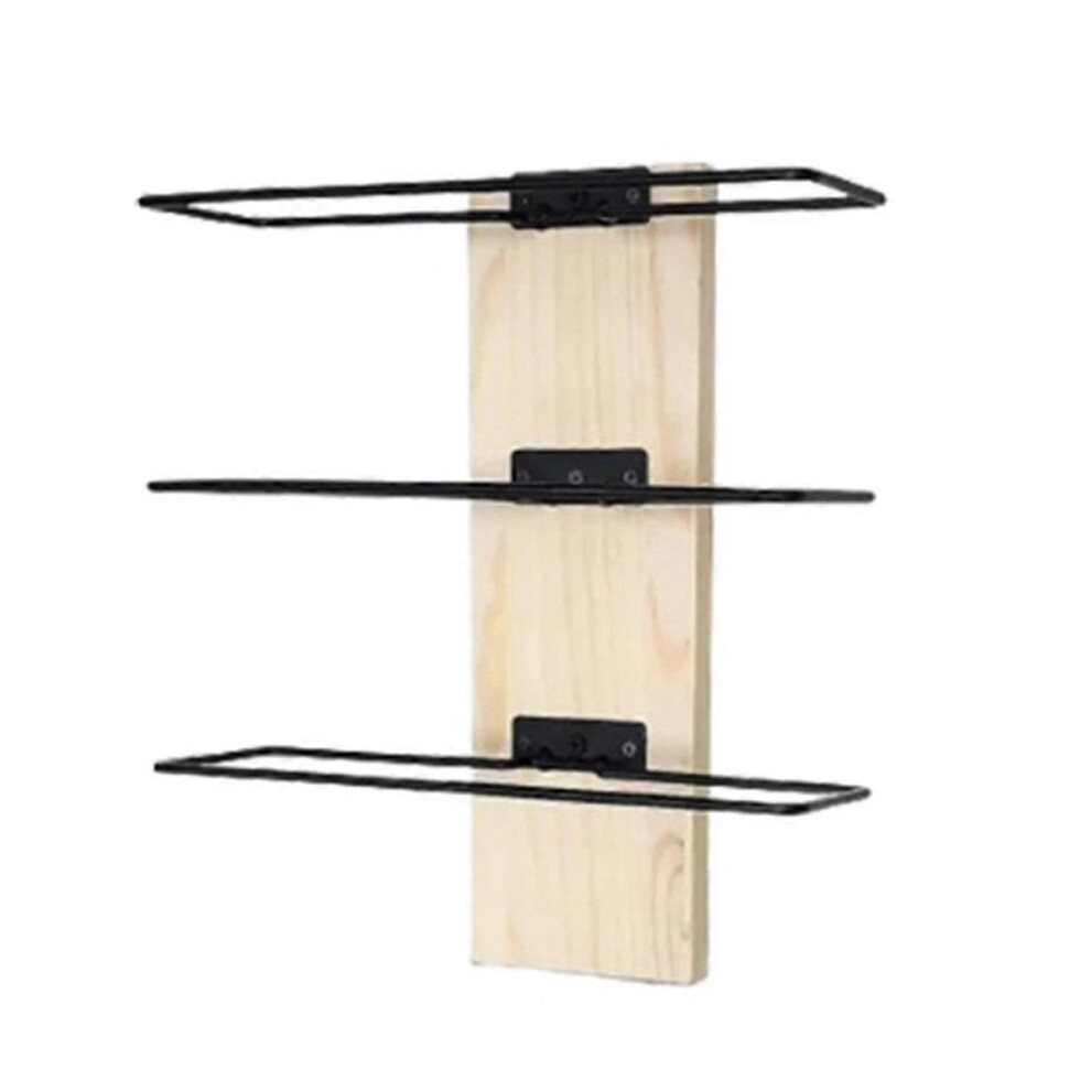 Stylish Wall Mounted Wine Stand Holder Convenient Wine Holder Versatile Wine Display Shelves for Wine Collectors A