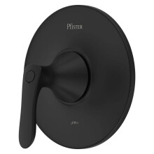 Pfister Weller Tub & Shower Valve Kun trimventil ikke inkluderet 1-h?ndtag Matte sort finish R891WRB