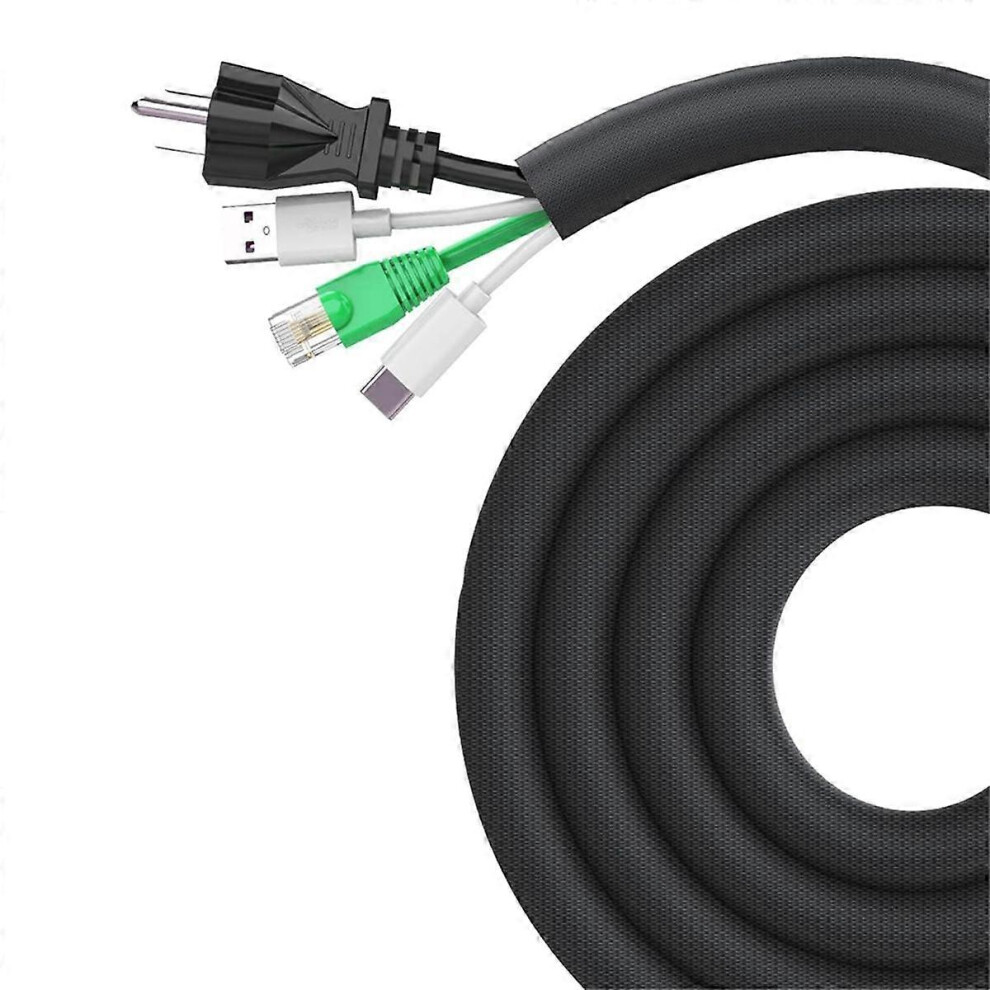 Cord protector for dogs and cats, 10 feet - Cable sleeve for easy cable management and protection from bites.