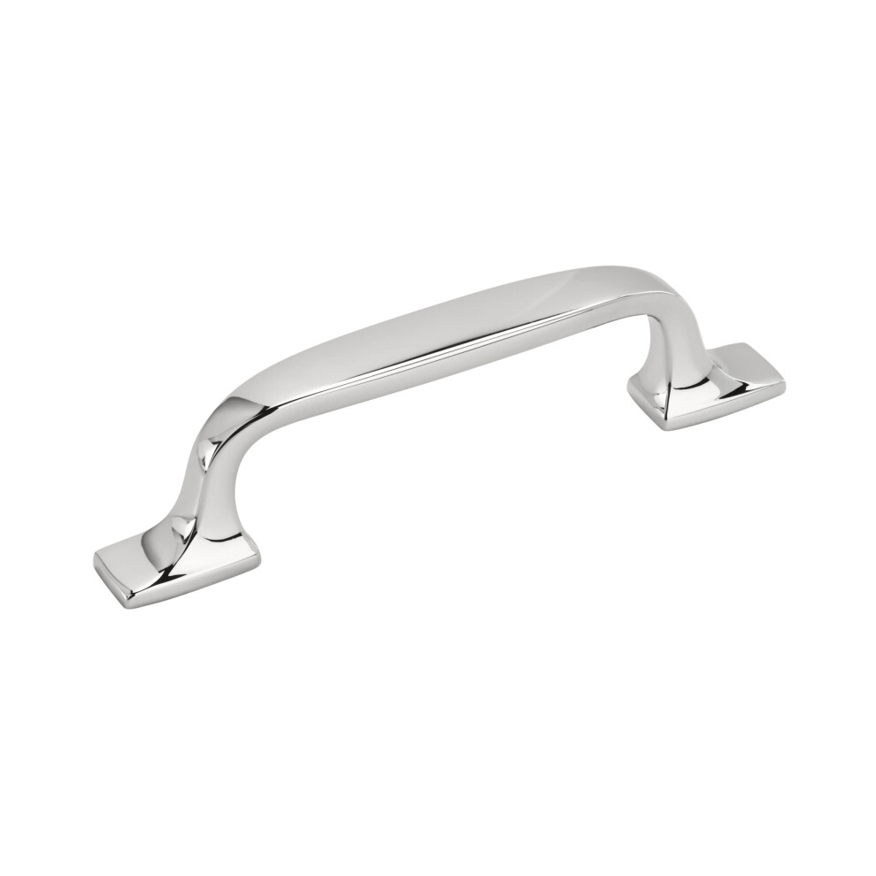 Photos - Other for Repair Amerock Cabinet Pull Polished Chrome 3 inch 76 mm Center to Center Highland Ridge 1 Pack Drawer Pull Drawer Hand BP5531626