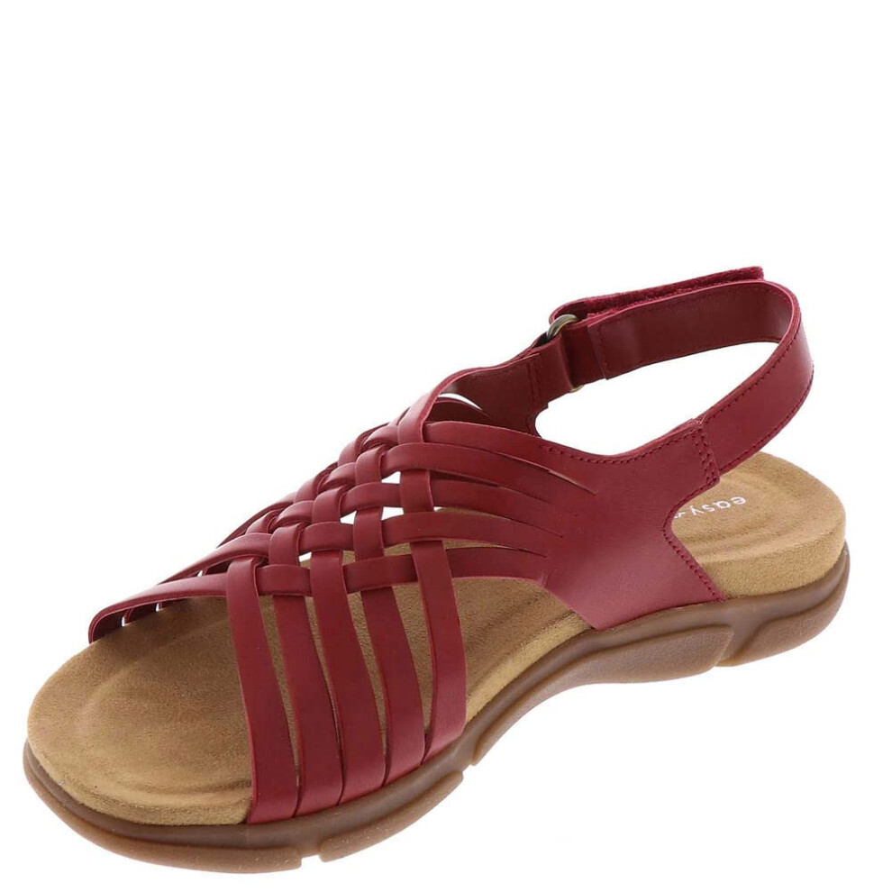 Easy Spirit Women's Mar Sandal Red 610 11 Narrow