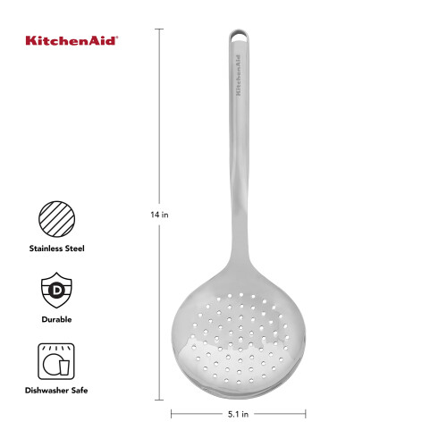 KitchenAid Filtro KitchenAid Premium com gancho para pendurar em ao inoxidvel de 14 polegadas 2