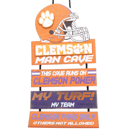 FOCO Clemson Tigers NCAA 2018 Helmets Mancave Bord