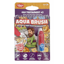 KangaToys Aqua Brush Antigo Testamento # 2 Cor com Livro de Atividades Aquticas Escola Bblica Pr-escola Primria Religio Crist Primria para