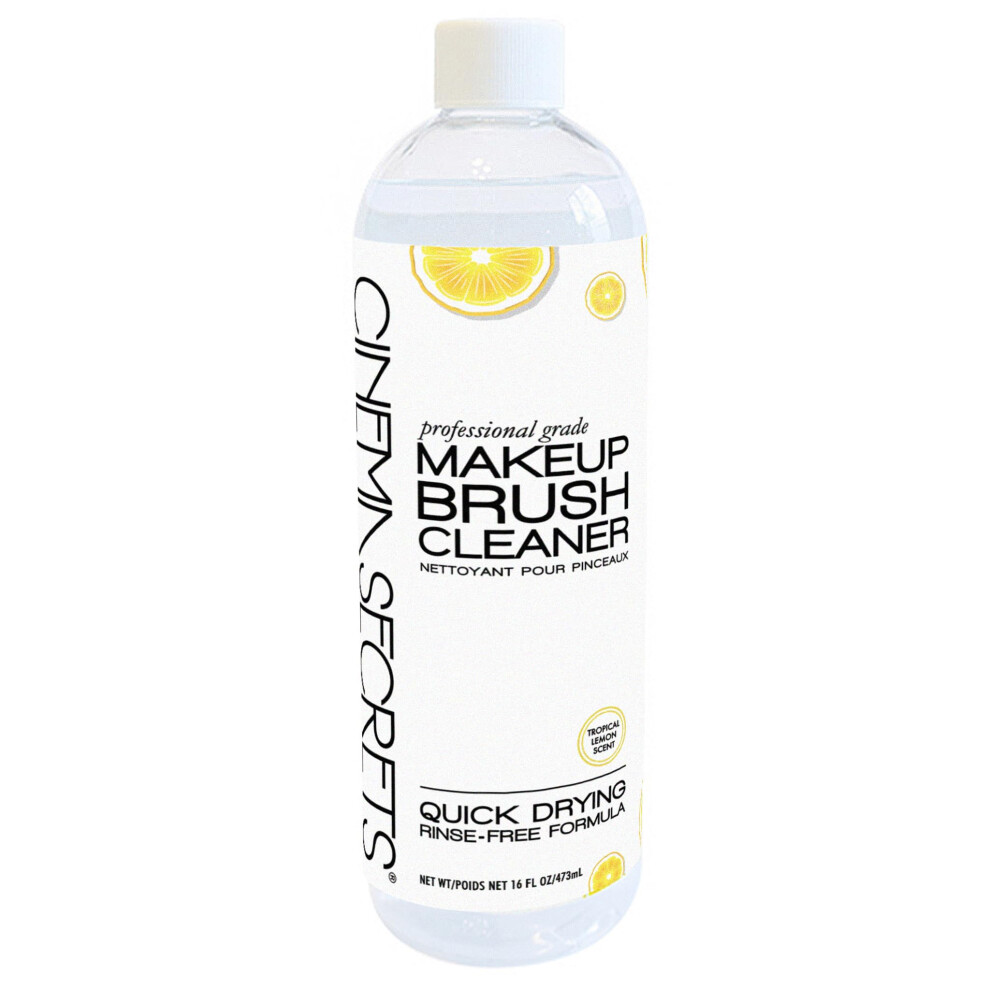 Biohemligheter Cinema Secrets Professional Makeup Brush Cleaner 16 Fl Oz Lemon