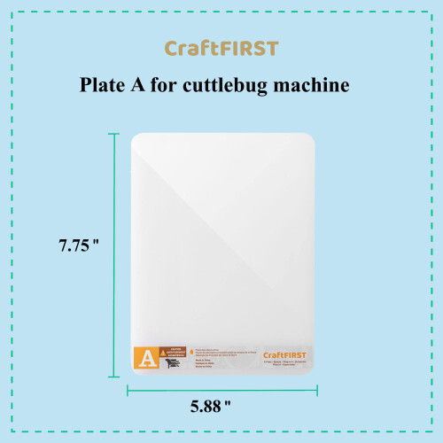 CraftFIRST Afstandsplaat A Mat 5,87 x 7,75"" 1