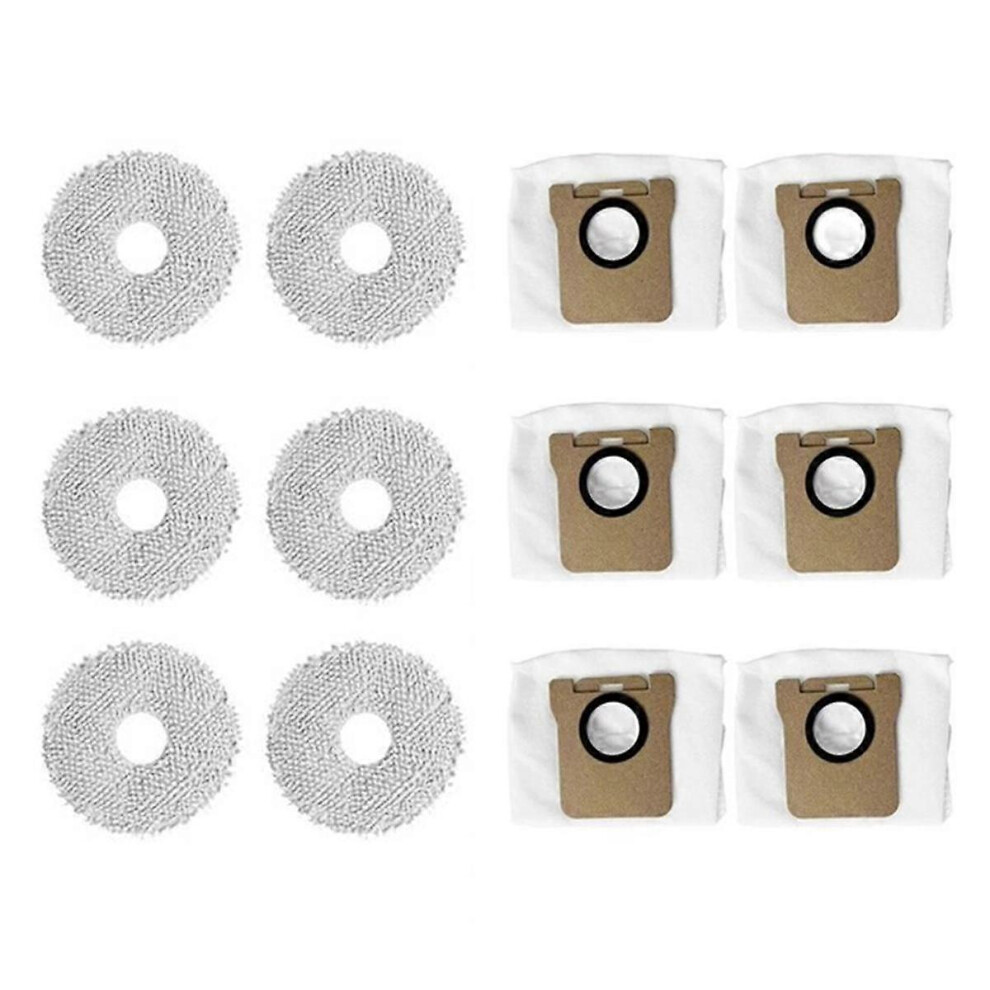 Dust Bags Mop Cloth for Bot L10S Ultra / S10 / S10 Pro Robot Vacuum Cleaner Replacement Parts
