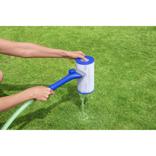 Bestway Bestway Flowclear Aqualite Εργαλείο Καθαρισμού Καρτ. Φίλτρου με Κεφαλή και Ρυθμιστή Ροής 1