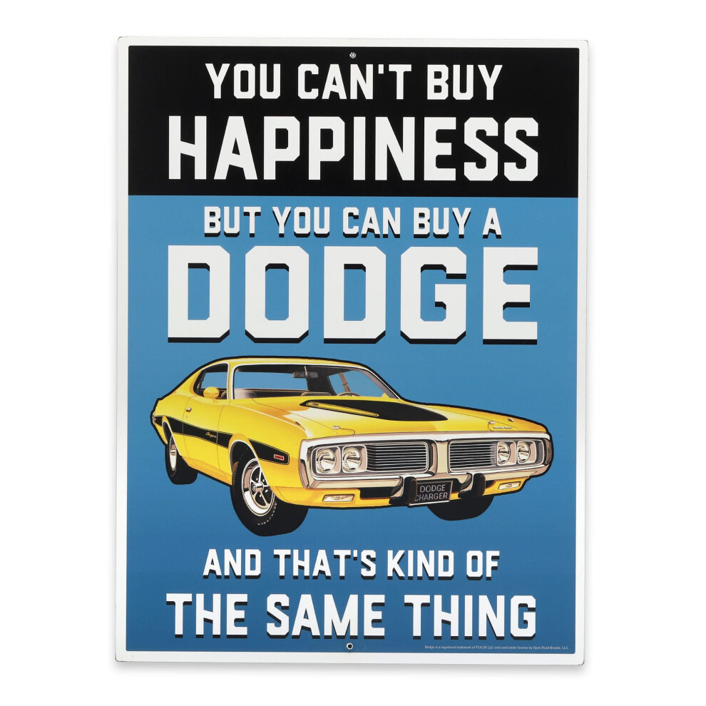 Dodge-Metallschild Can T Buy Happiness But You Can Buy A Dodge Lustiges Dodge-Schild F R Garage, Gesch Ft Oder M Nnerh Hle-image