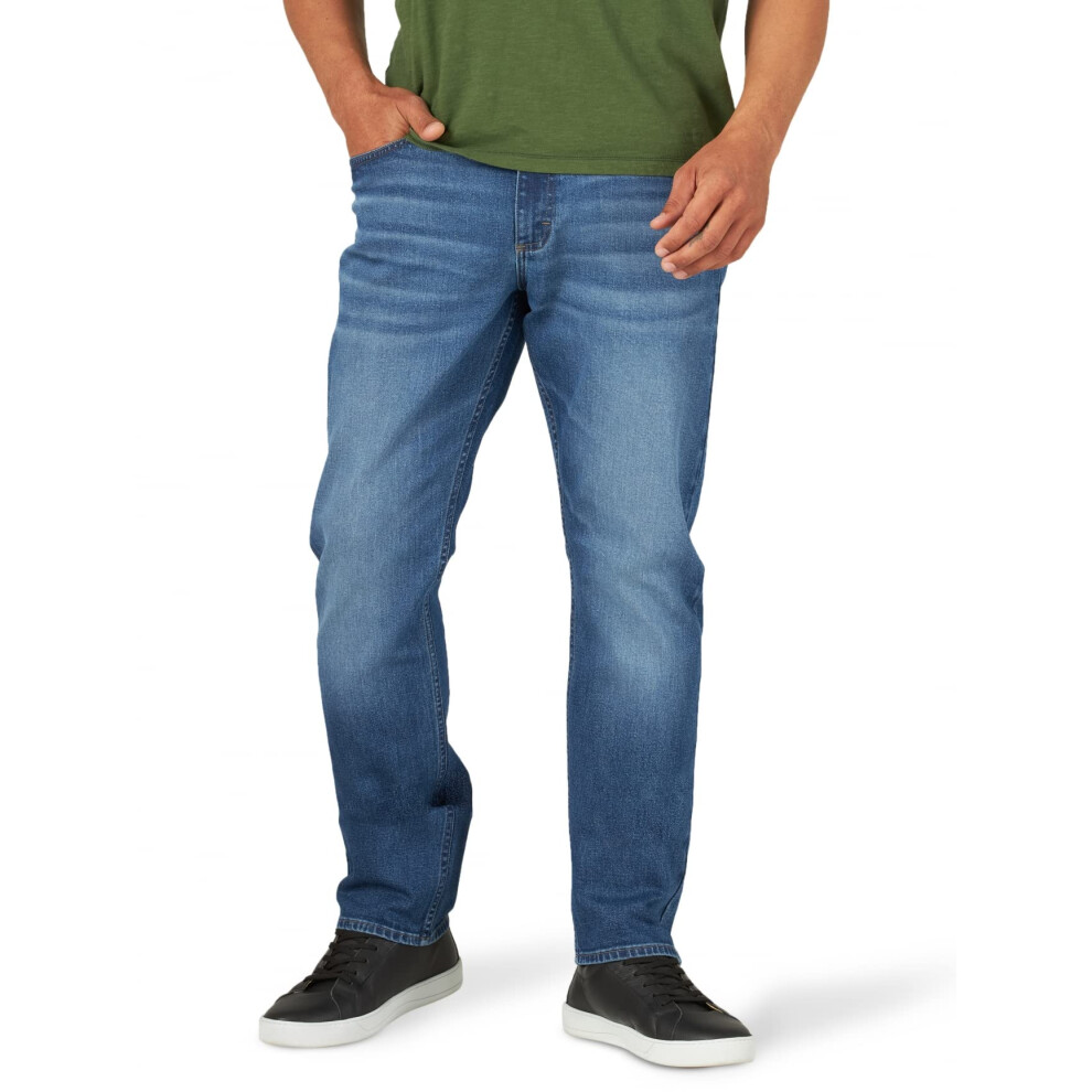 Wrangler Authentics Mens Athletic Fit Stretch Jean Hayes 34W X 30L