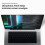 Spigen Protetor de tela de vidro temperado com Spigen [GLASTR Slim] projetado para MacBook Pro 14 polegadas (M3 / M3 Pro / M3 Max / M2 Pro / M2 Max / M1 3