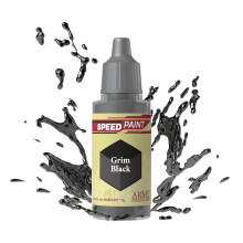 The Army Painter grim Black Speedpaint- Acrylic Non-Toxic Heavily Pigm