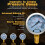 YFIXTOOL Hydraulic Pressure Test Kit for Excavator  Includes 9 Couplin 2
