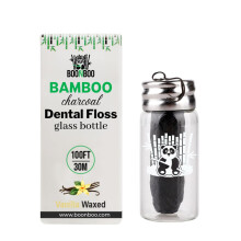Boonboo Dental Floss Bambus kul V?vet tr?d Vanilje
