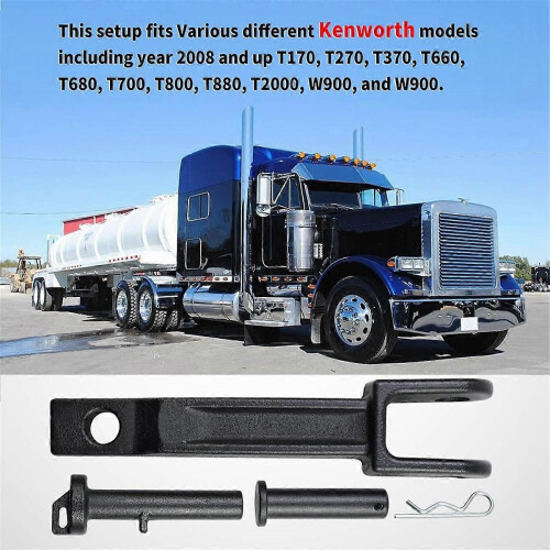 A20-6014 Single Tow Hook for / (A65-6008) with Pull Pin and Frame Pin 2