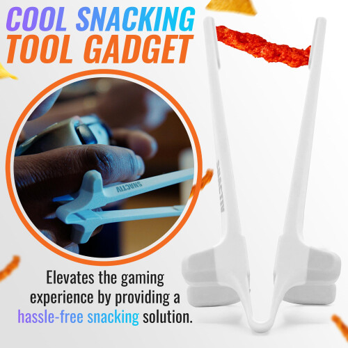 SNACTIV PRO Δάχτυλα Τσιμπίδες για Παίκτες - Επίσημο Εργαλείο Σνακ του Μέλλοντος 2