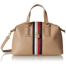 Tommy Hilfiger Jaden Satchel Torba na ramie Sherwood TAN