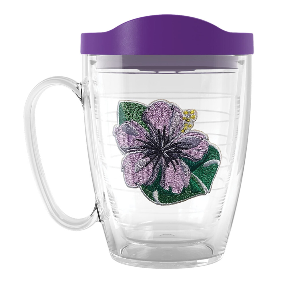 Tervis Tropical Hibiscus Collection, Hergestellt In Den Usa, Doppelwandiger, Isolierter Reisebecher, H Lt Getr Nke Kalt Und Hei , 473 Ml Becher, Tr-image