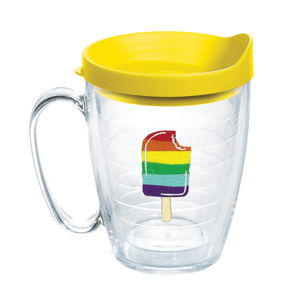 Tervis Ice Popsicle Collection, Hergestellt In Den Usa, Doppelwandiger, Isolierter Reisebecher, H Lt Getr Nke Kalt Und Hei , 473 Ml, Regenbogen-image
