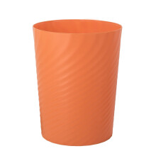 Co?ul de gunoi din plastic uujoly poate co? de gunoi pentru co?uri de gunoi pentru bai, bucatarii camere pentru copii (pachet de portocale 1)