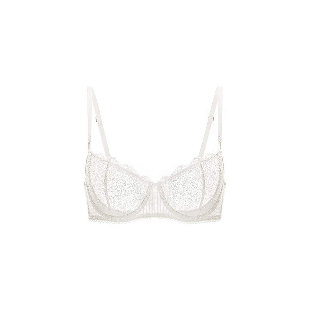 Soutien-gorge push-up sexy en dentelle grande taille DOBREVA pour femmes