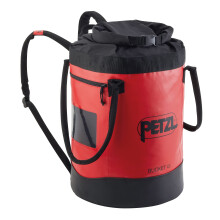 Petzl Bucket Fabric Pack Red/Black 15 Liters