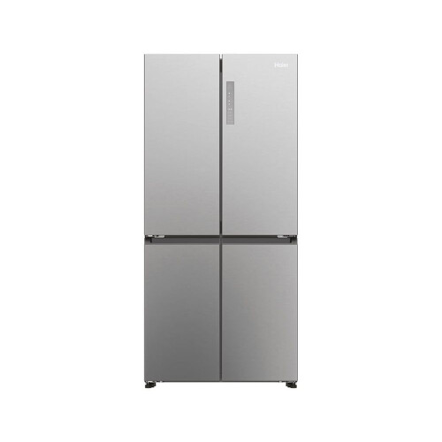 Haier Series 3 HCR3818ENMM 83cm Multi Door Platinum Inox American Fridge Freezer