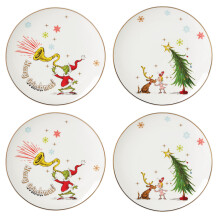 Lenox 894166 Set de placi de accent asortate de 4 piese de accent din 4 piese de accent din 4 piese