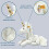 Steiff Steiff 067679 - Unica Schlenker-Einhorn, 27 cm, wei 5