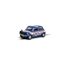 Scalextric Mini 1275GT - Patrick Motorsport - Richard Longman 1979. Κλασικό Touring., Μπλε/Λευκό