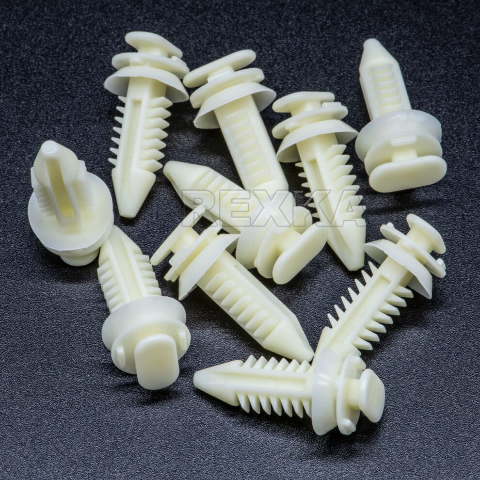 Rexka 10Pcs Door Panel Clips Retainers 15545202 Compatible With Gm Che 643375929752