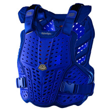 Troy Lee designer Motocross Motorcykel Dirt Bike Chest and Back Protector for Youth Rockfight (Blue)