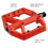Paraurti anteriore RRP ProGuard - Rosso - Standard per MTB 3