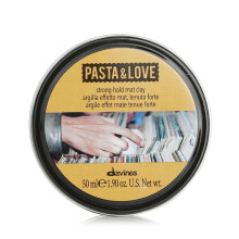Davines Pasta & Love Men's Strong Hold Styling Clay, Matte Effect Styling met definitie en langdurige hold, 50 ml