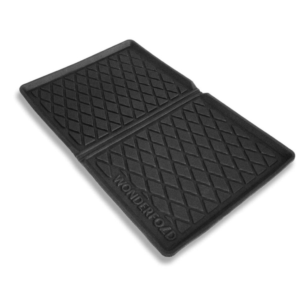 Tapis toutes saisons WONDERFOLD pour poussette et chariot, fabriqu    en TPE pour prot   ger le chariot du sable, de la salet    et de l'eau (convient