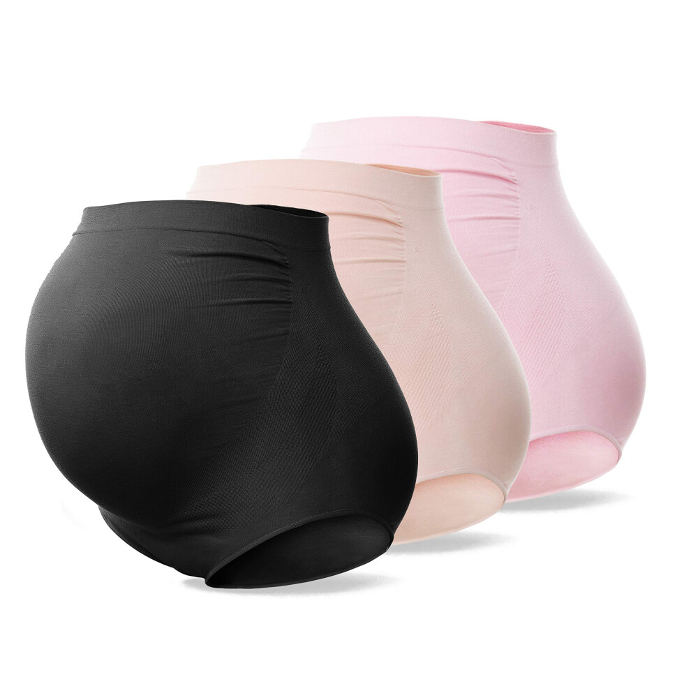Sous-v   tements de maternit    taille haute pour femmes SUNNYBUY, sans coutures, doux