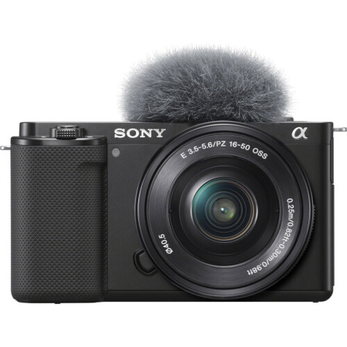Sony Sony ZV-E10 Mirrorless Camera with 16-50mm Lens (Black)