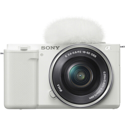 Sony Sony ZV-E10 Mirrorless Camera with 16-50mm Lens (White) 1